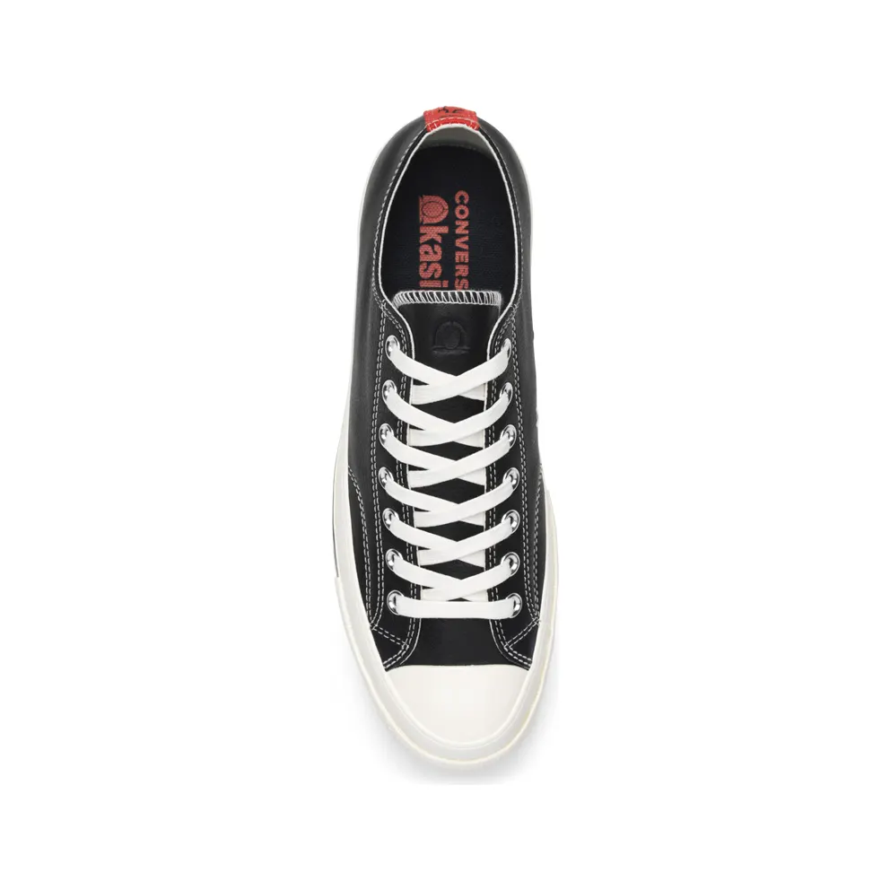 Converse Chuck Taylor All-Star 70s Ox Kasina Black/Egret-Fiery Red (162838C)