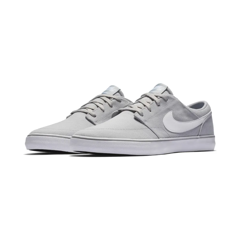 Nike SB Solarsoft Portmore 2 Wolf Grey Wolf Grey White White (880268-011)