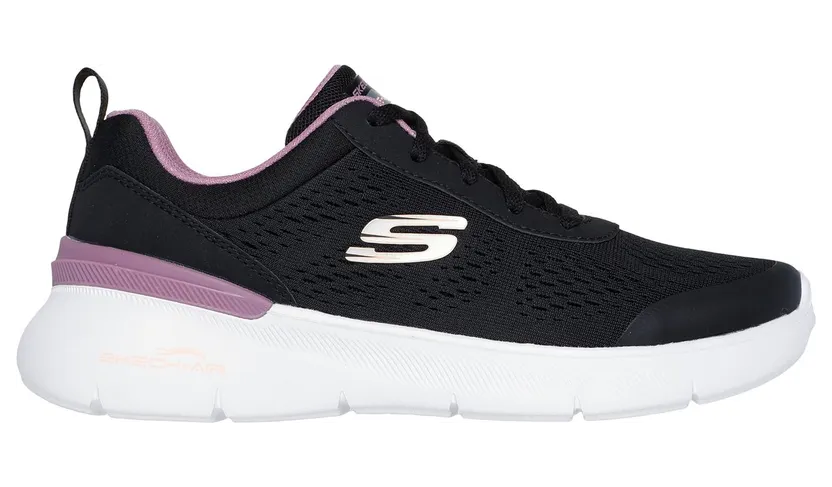 Skechers Skech-Air Dynamight 2.0 – New Heights Sneaker Zwart/Mauve