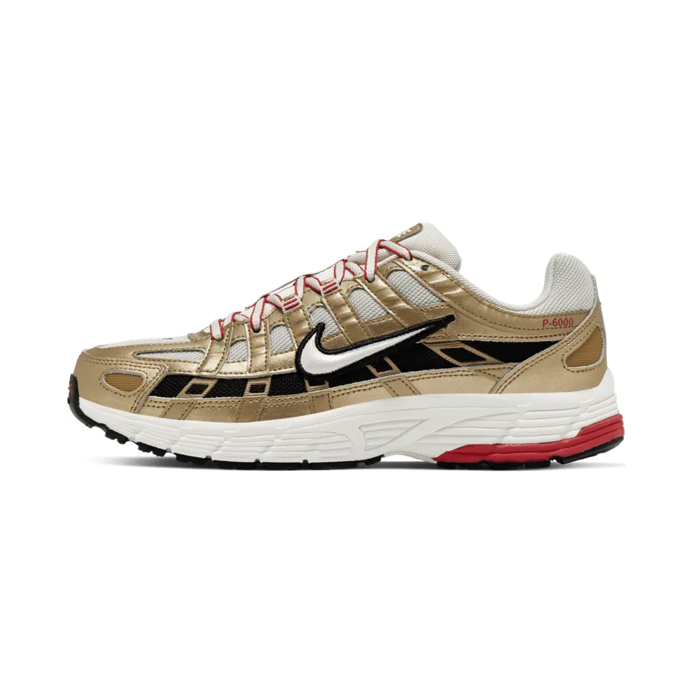 Nike P-6000 Metallic Gold (W) Light Bone/Summit White-Metallic Gold (BV1021-007)