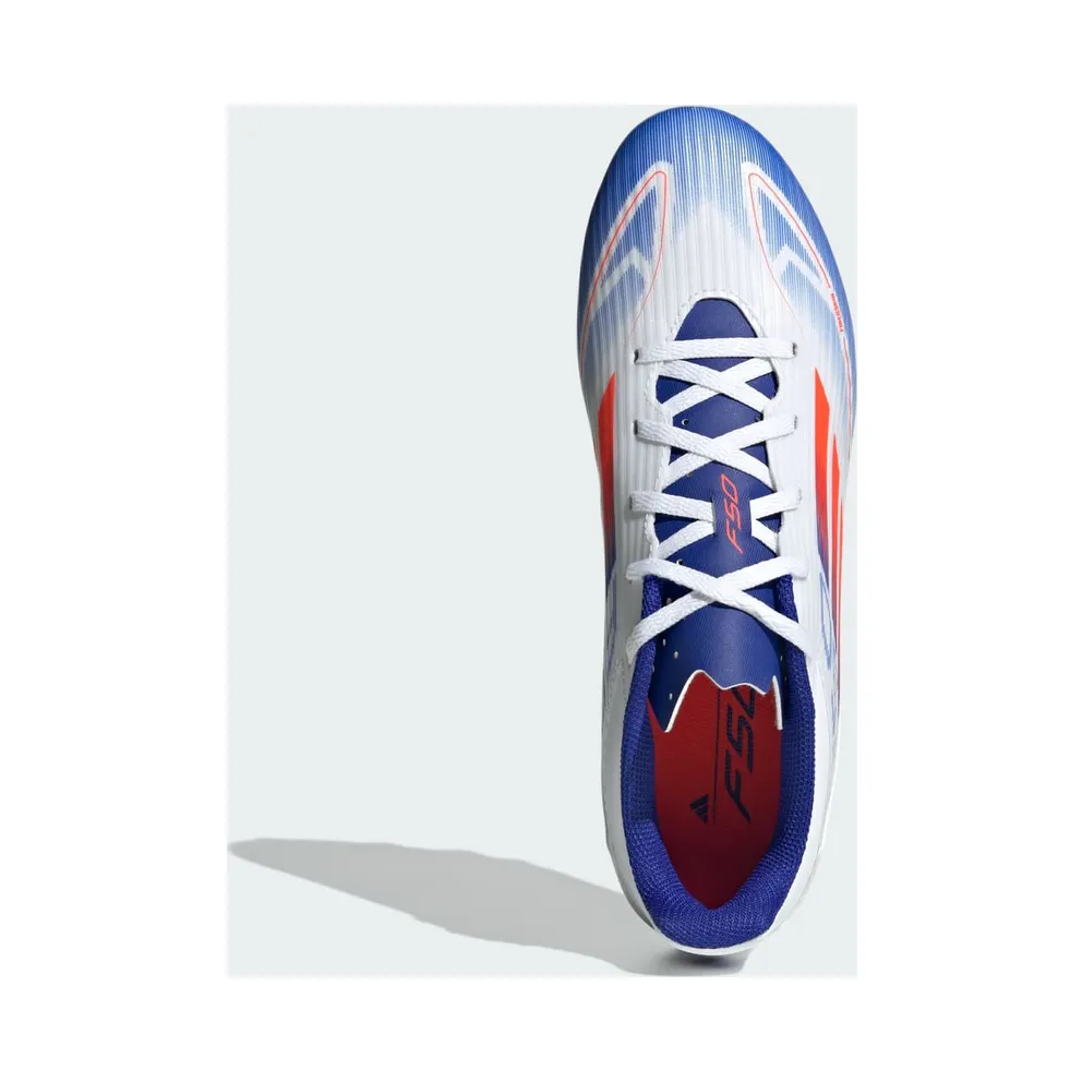 adidas F50 Club Flexible Ground Cloud White Solar Red Lucid Blue (IE0611)