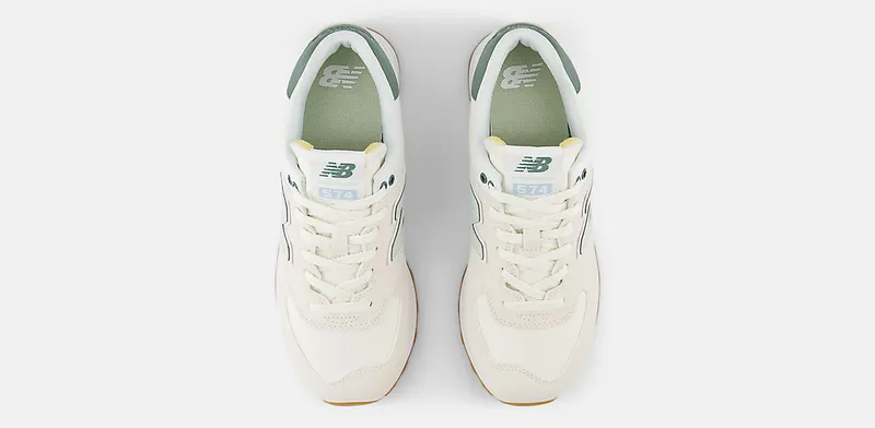 New Balance 574 Sea Salt New Spruce (WL574CGR)