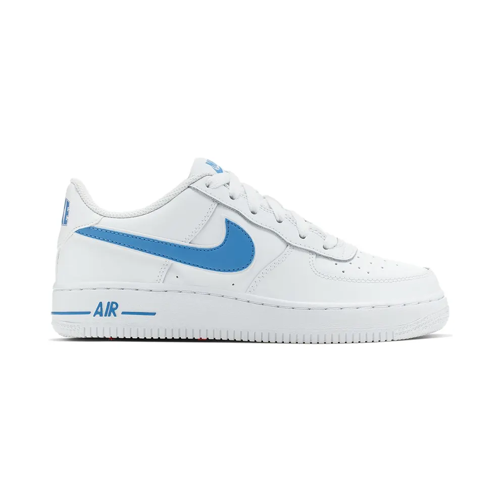 Nike Air Force 1 Low White University Blue (GS) White/White-University Blue (AV6252-102)