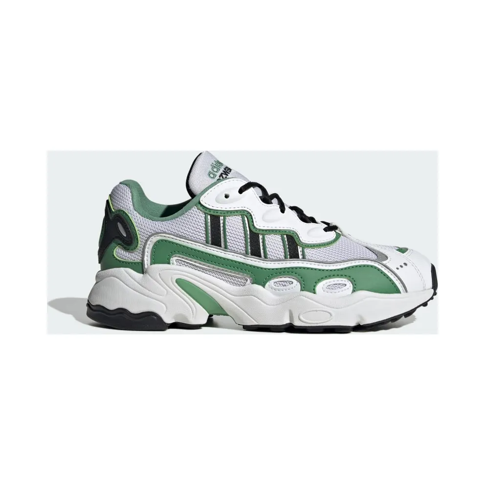 adidas OZWEEGO OG Schuh Cloud White / Core Black / Preloved Green (IG6075)