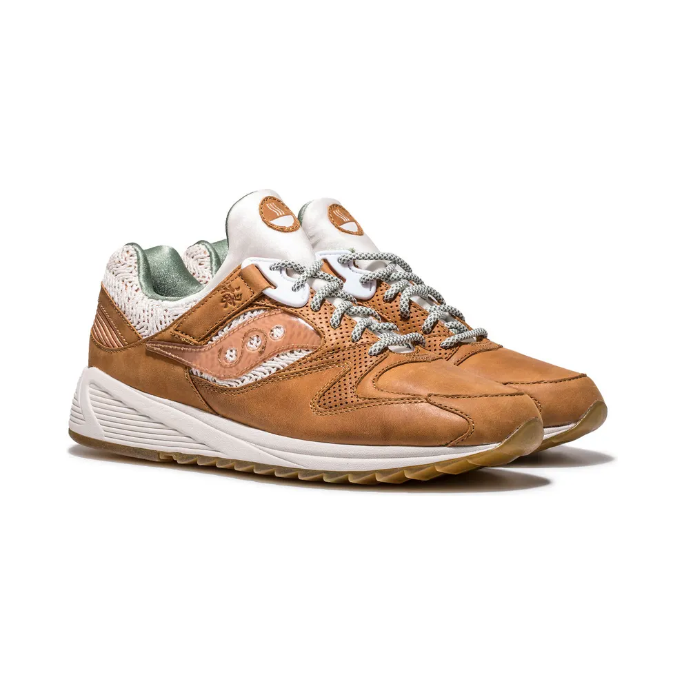 Saucony Grid 8500 Ramen Brown/Miso Green (S70384-1)