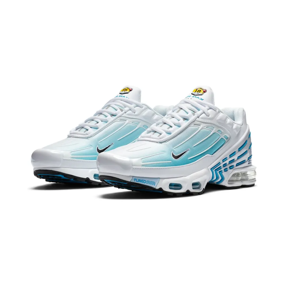 Nike Air Max Plus 3 Laser Blue White/Black-Laser Blue-Enigma Stone (CK6715-100)