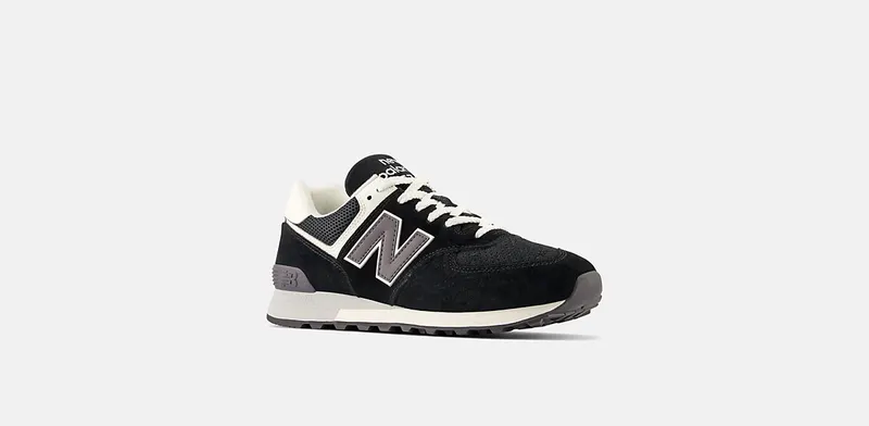 New Balance 574 Black White Grey (U574BK2)