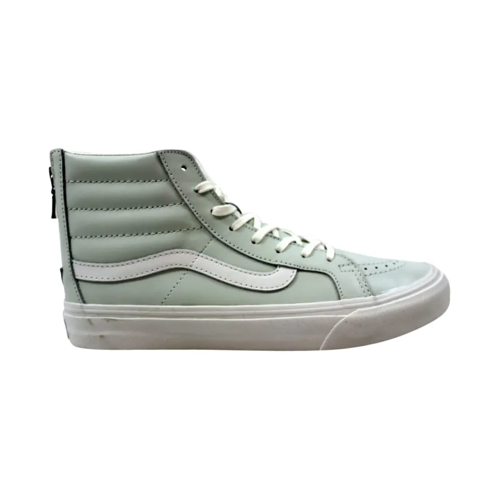 Vans Sk8-Hi Slim Zip Leather Zephyr Blue Zephyr Blue/Black (VN0A38GRMRI)