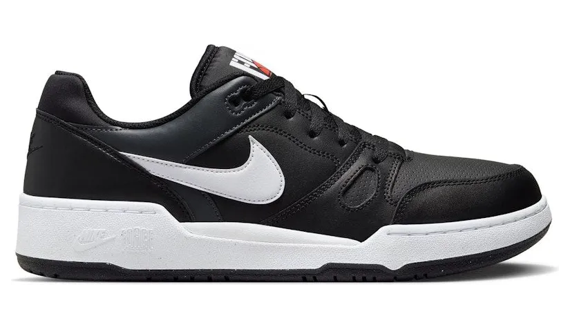 Nike Full Force Low Black White Anthracite Sail (FB1362-001)