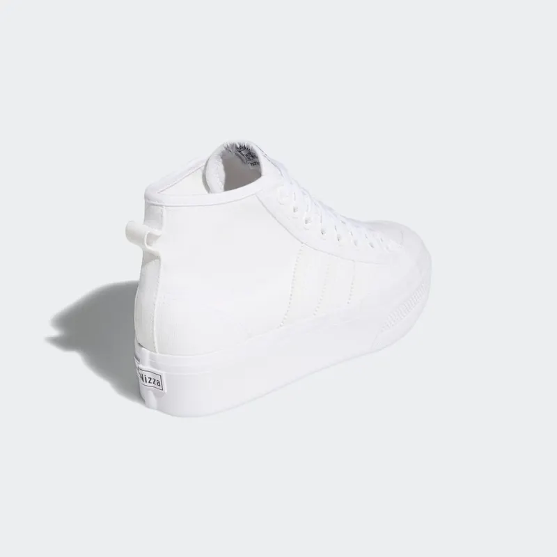 Adidas Nizza Platform Mid Cloud White / Cloud White / Cloud White (FY2782)