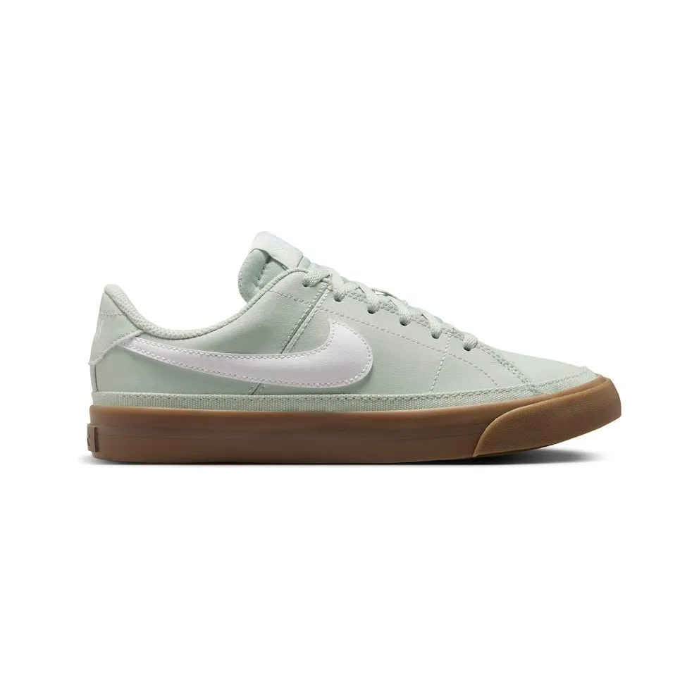Nike Court Legacy Light Silver Gum Dark Brown White (DA5380-006)