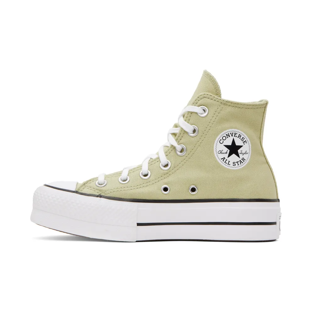 Converse Green CTAS Lift Hi Platform (A03386C)