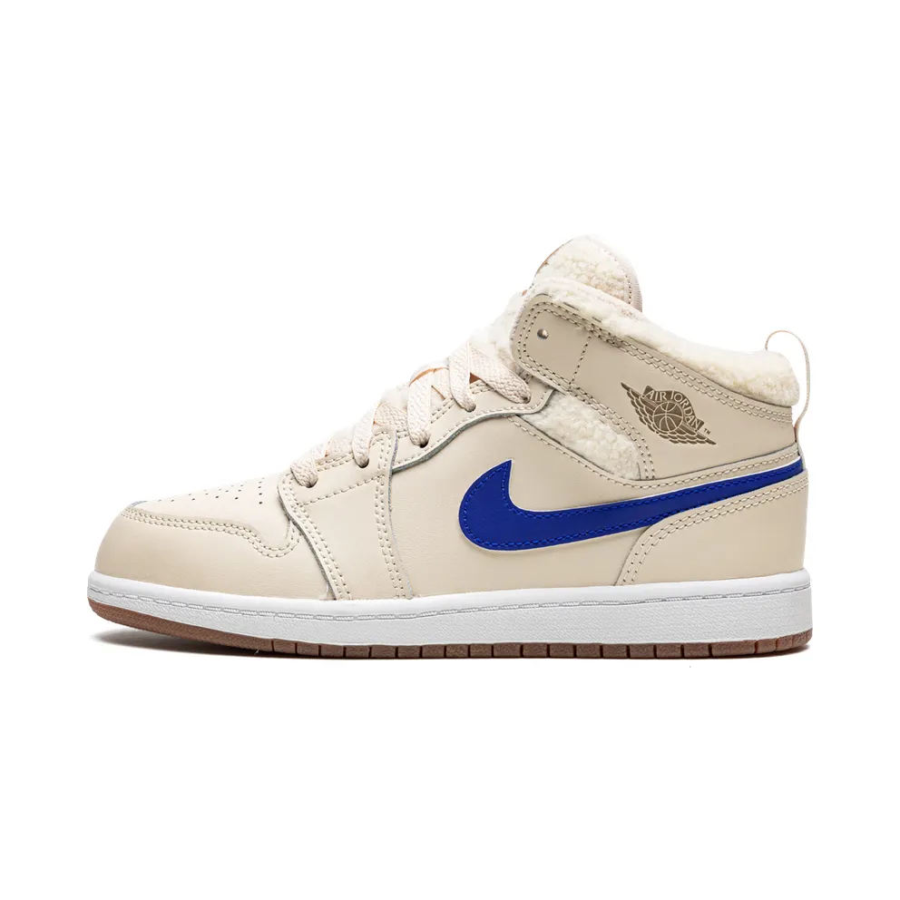 Jordan 1 MID UTL PS “Fleece Pearl White” (DO2208-264)