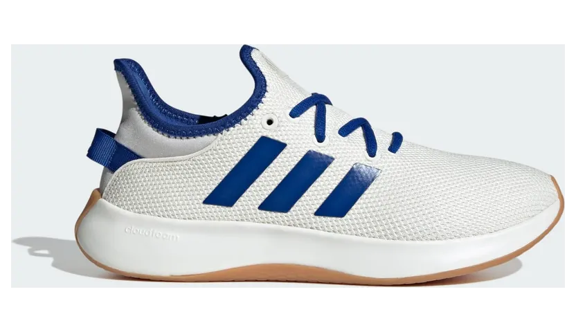Adidas Cloudfoam Pure Shoes Core White / Royal Blue / Grey One (JI4878)