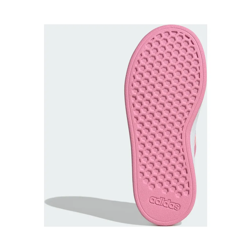 Adidas Grand Court Lifestyle Tennis Lace-Up Cloud White / Bliss Pink / Core Black (JS4345)