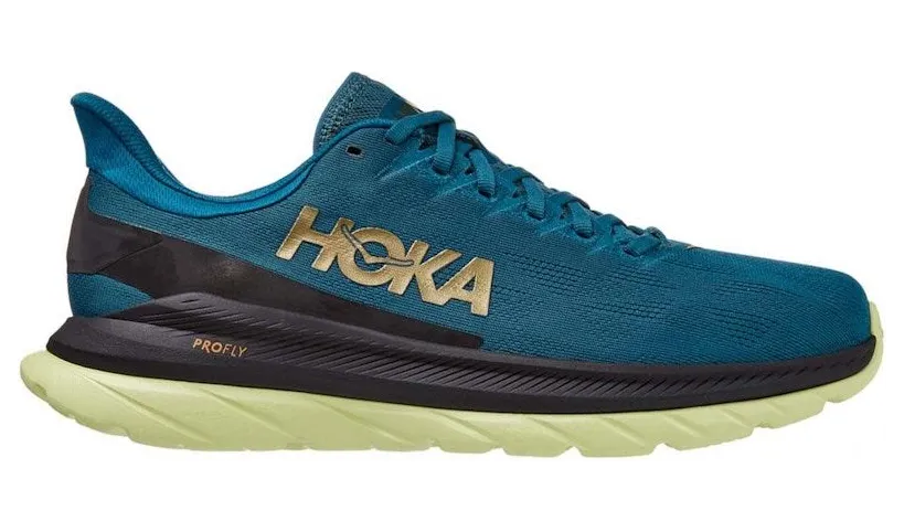 Hoka One One Mach 4 Blue Coral Black