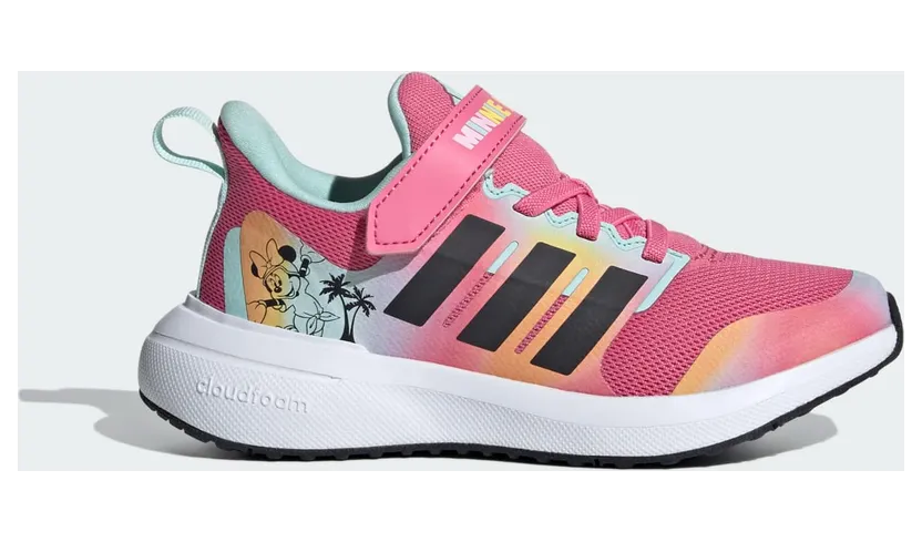 Adidas Fortarun x Disney PS “Pink Fusion Core Black” (ID5259)