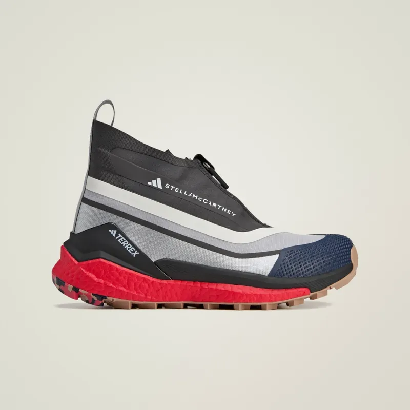 Adidas adidas by Stella McCartney x Terrex Free Hiker Gore-Tex Boots Silver Metallic / Cloud White / Active Red (IF1792)