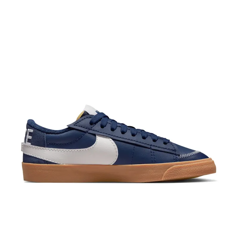 Nike Blazer Low 77 Jumbo WNTR Midnight Navy Gum (DR9865-400)