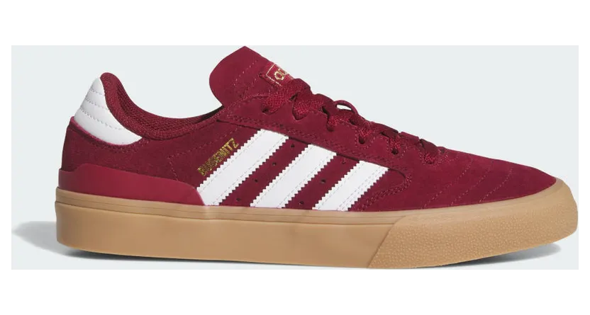 Adidas Busenitz Vulc II Collegegiate Burgundy / Cloud White / Gold Metallic (JP5657)