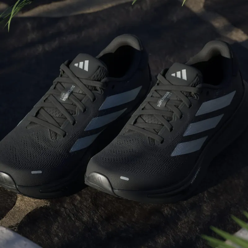 adidas Supernova Rise 2 Black Silver Metallic (JQ7697)