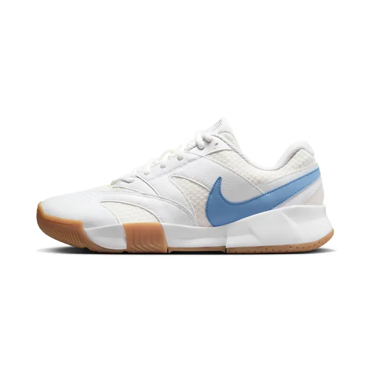 Nike Court Lite 4 White Sail Gum Light Brown Light Blue (FD6574-107)