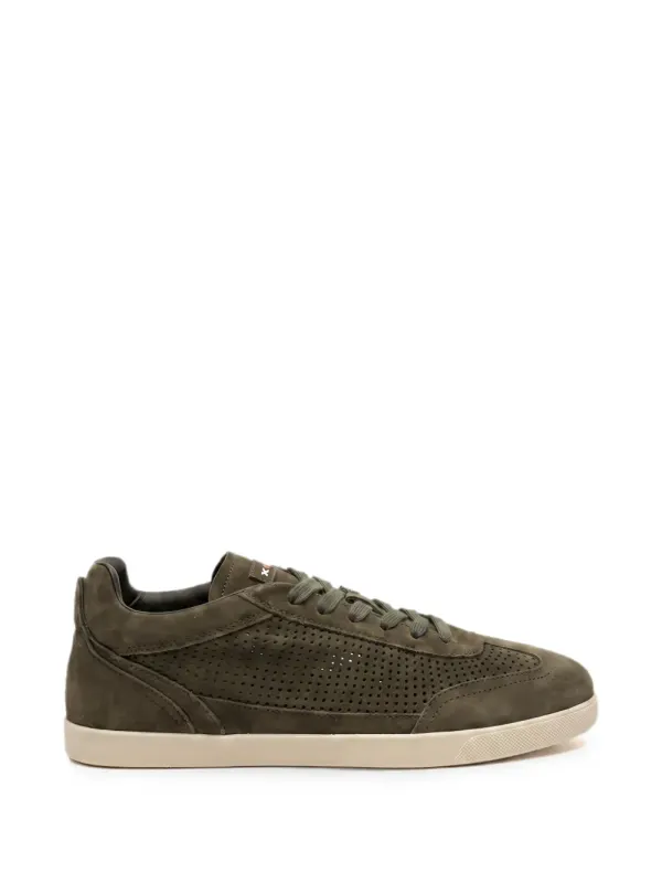 Kiton Perforierte aus Wildleder – Green (USSA397N01382)