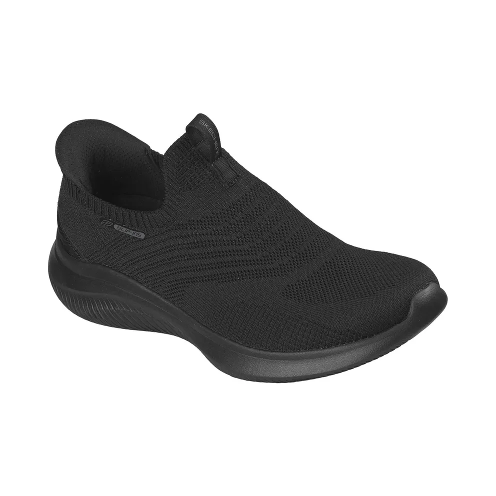 Skechers Slip-ins: Ultra Flex 4.0 “Pure Dream Sneaker Black” (150802BBK)