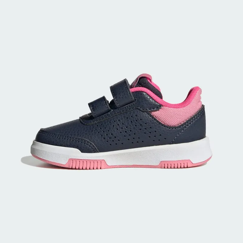 Adidas Tensaur Hook and Loop Shadow Navy / Lucid Pink / Bliss Pink (ID2312)