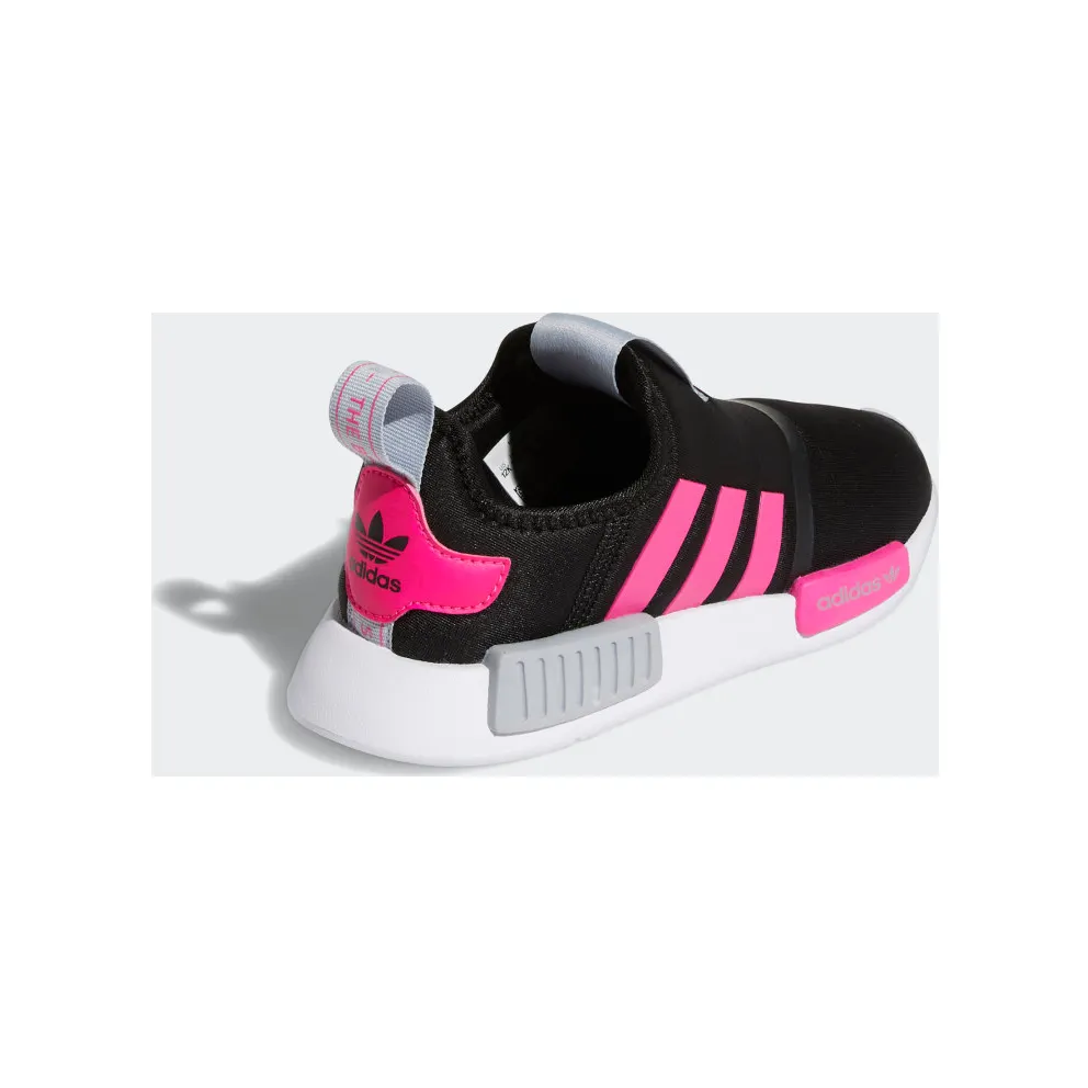 Adidas NMD 360 Core Black / Shock Pink / Halo Silver (GX8392)