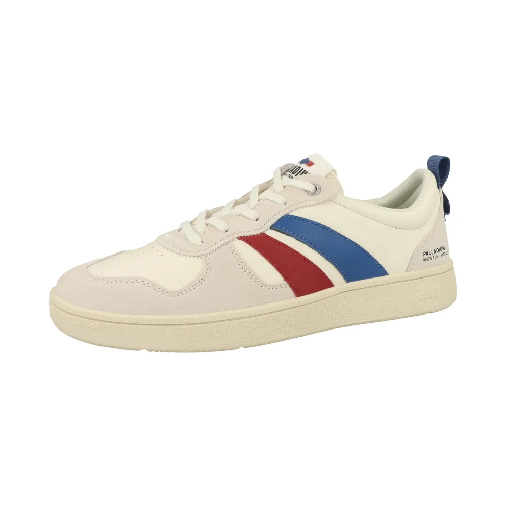 Palladium sneaker Ivoor / Blue / Light Grey / Red (74485-160-M)