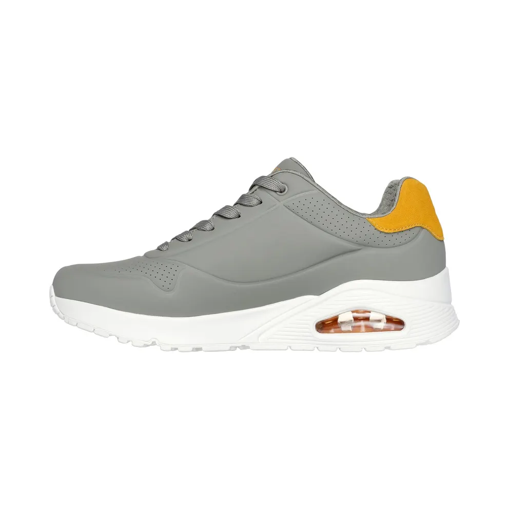 Skechers UNO – Suited On Air Sneaker Groente/Yellow