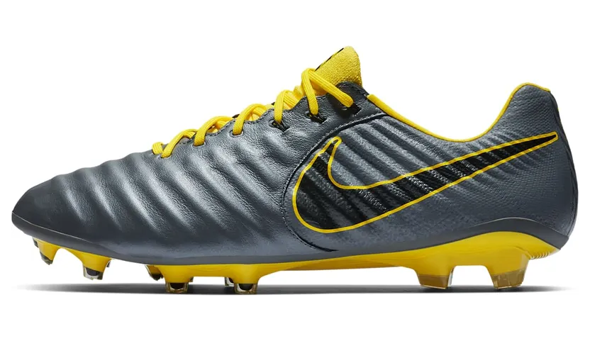 Nike Tiempo Legend 7 Elite FG “Dark Grey Opti Yellow” (AH7238-070)