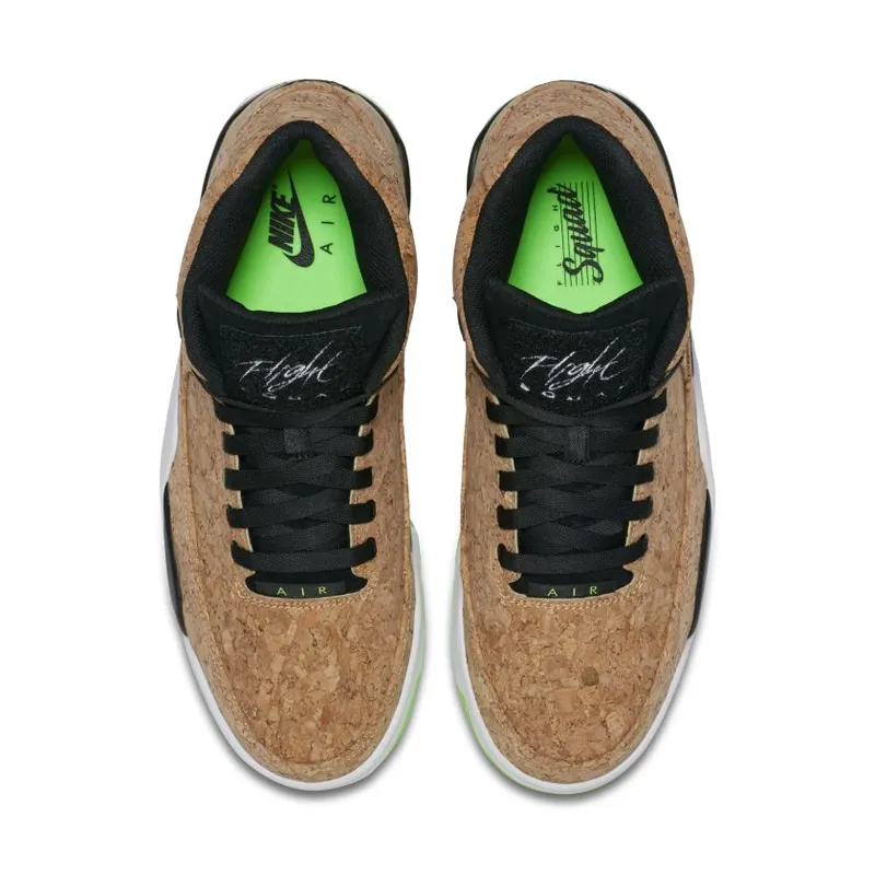 Nike Flight Squad Cork Natural/Black-Voltage Green-White (748281-100)