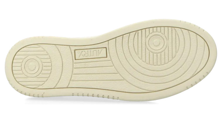 Autry Medalist Low W (leat / suede white / silver) – AULWLS74 (5)