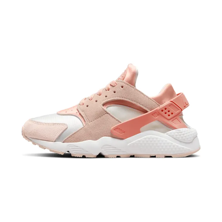 Nike Air Huarache “Summit White / Atmosphere / Fossil Stone / Light Madder Root” (DR7874-100)