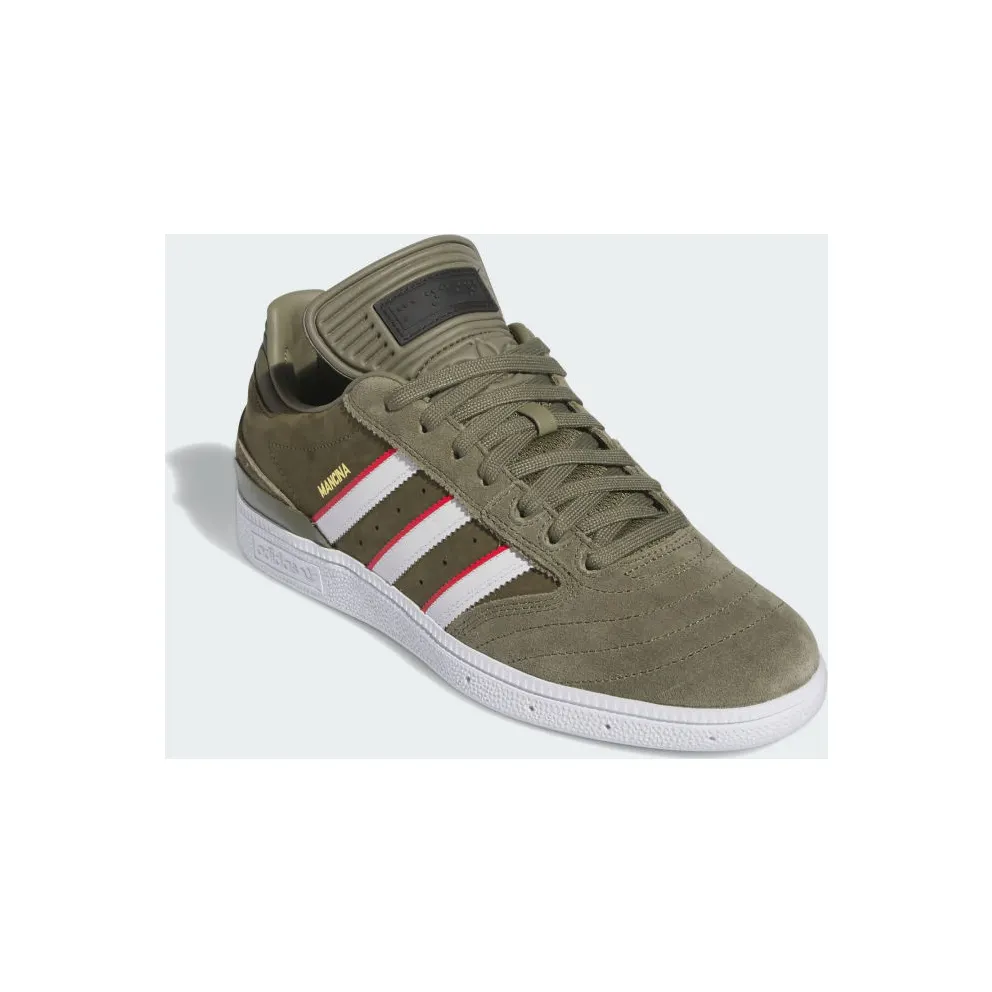 adidas Busenitz Olive Strata / Red / Cloud White (ID3370)