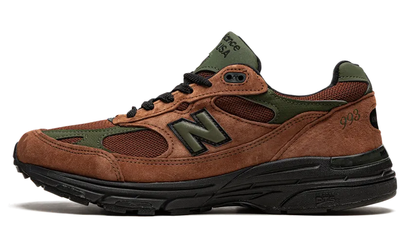 New Balance x AimÃ© Leon Dore 993 sneakers Brown – “Brown / Olive” (MR993ALD)