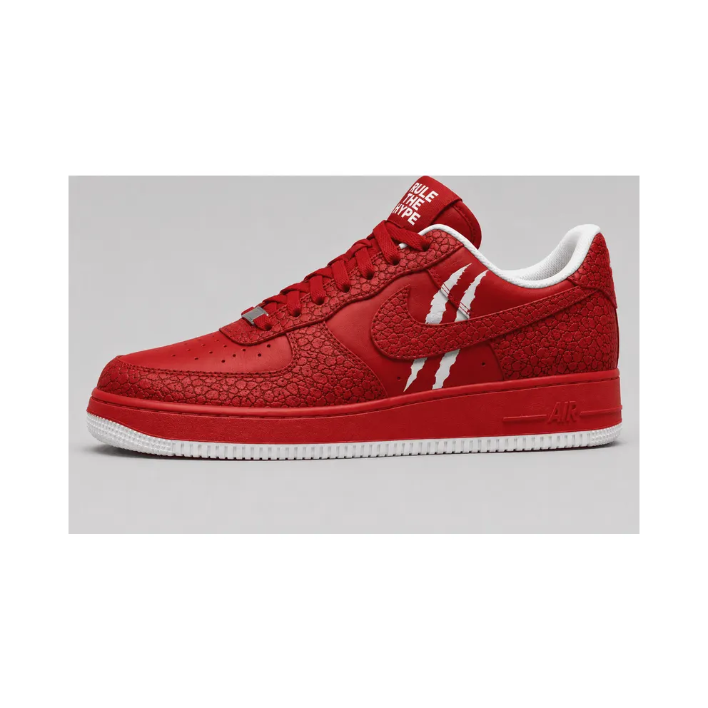 Nike × Solezilla Air Force 1 ’07 “Kaijū Red / Tokyo White” (SZ2026-201)
