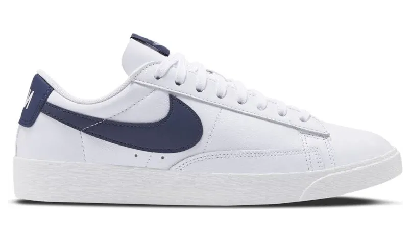 Nike Blazer Low LE White Navy (AV9370-119)