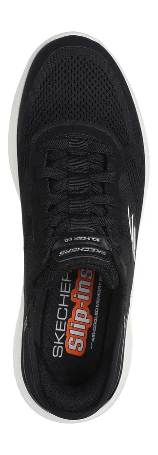 skechers-slip-ins-bounder 232459_BKW