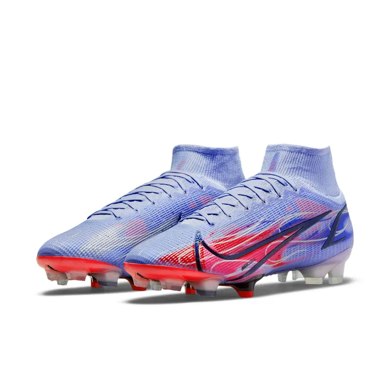 Nike Mercurial Superfly 8 FG Kylian Mbappe Flames (Clear Sole) (DB2859-506)