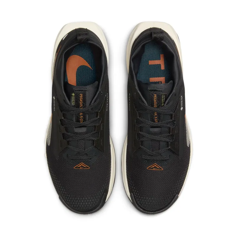 Nike Pegasus Trail 5 Gore-Tex Off Noir Black Monarch Pale Ivory (FQ0912-005)