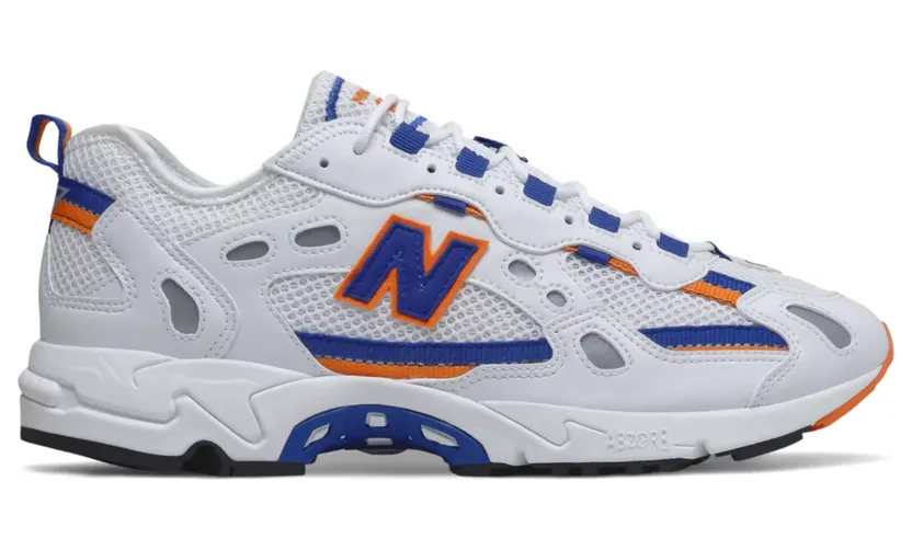 New Balance 827 ‘Blue Orange’ White/Orange/Blue (ML827AAA)