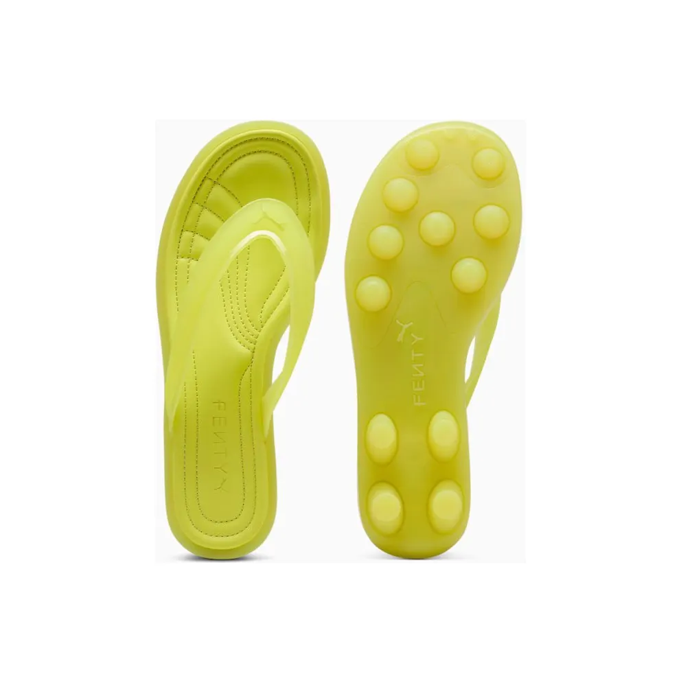 Puma Cat Cleat Sandals Fenty Lime Green (404775-01)