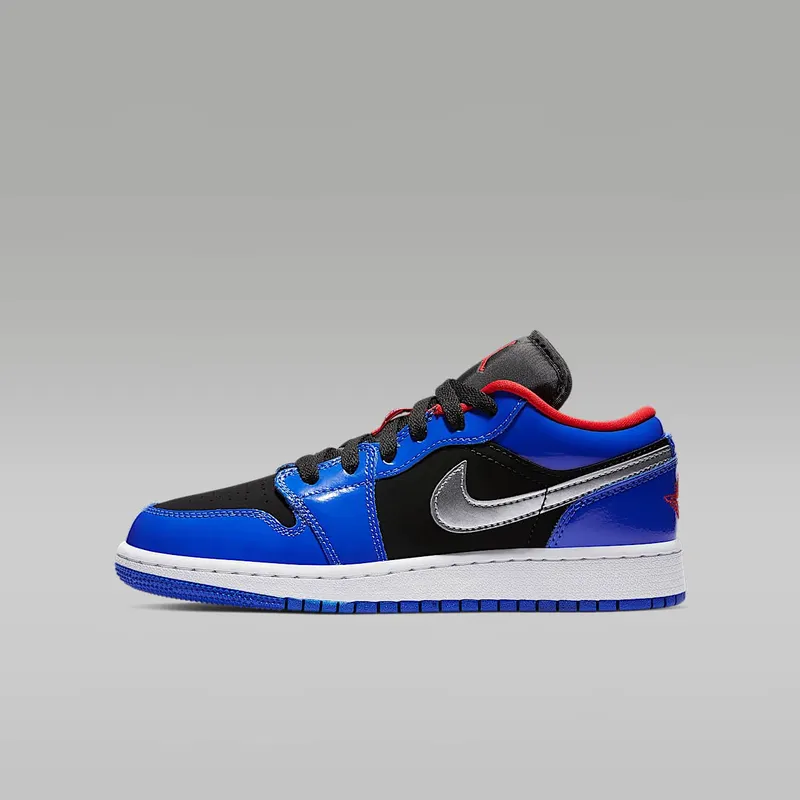 Air Jordan 1 Retro Low ‘Top 3’ Hyper Royal/Metallic Silver (553560-406)