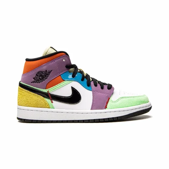 Jordan Air Jordan 1 Mid Sneakers – Violett (CW1140)