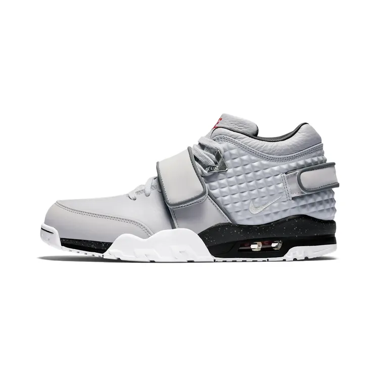 Nike Air Cruz “Wolf Grey / Black / Bright Crimson / Metallic Silver” (777535-001)