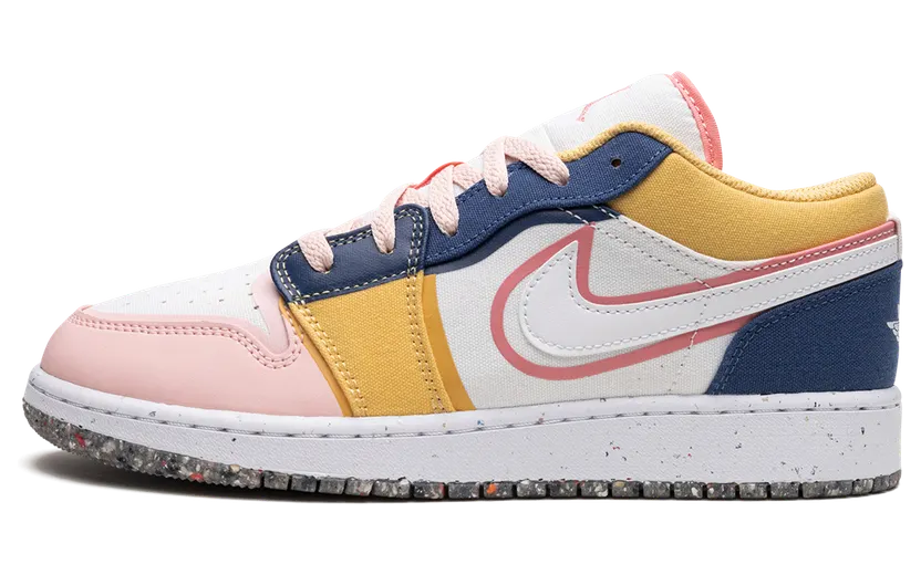 Air Jordan 1 Low SE GS “Multicolor Canvas” (DV1323-100)