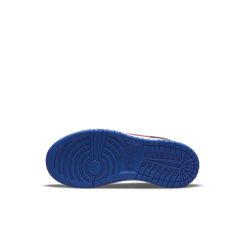 Nike Dunk Low Bright Crimson Game Royal (PS) (CW1588-104)
